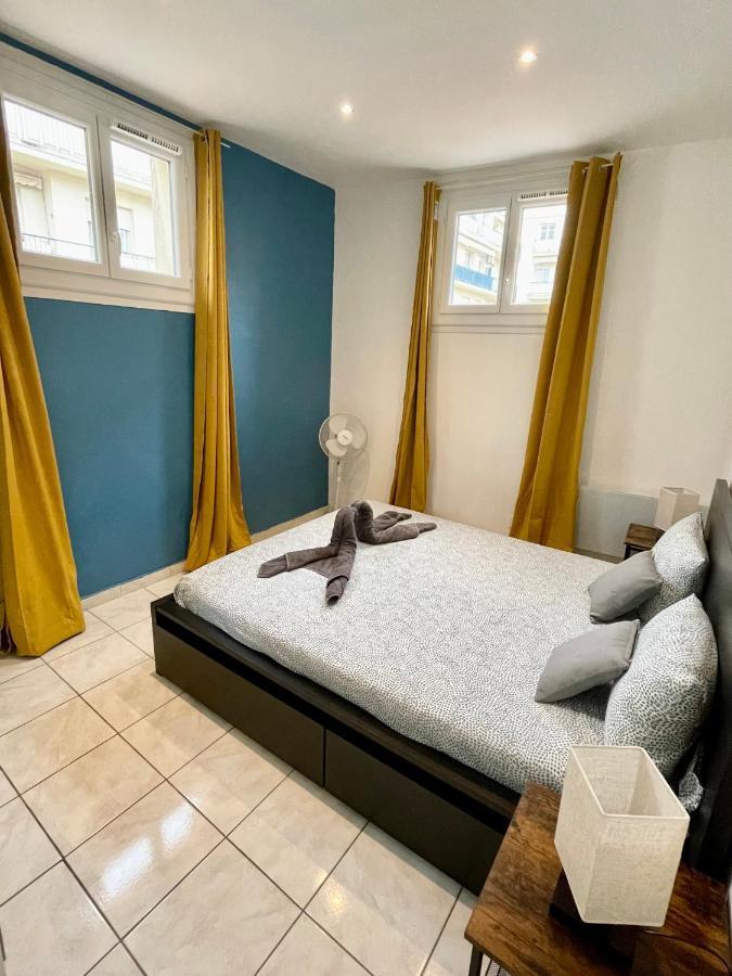 ניס Joli Appartement Spacieux A 3 Min A Pied De La Mer מראה חיצוני תמונה